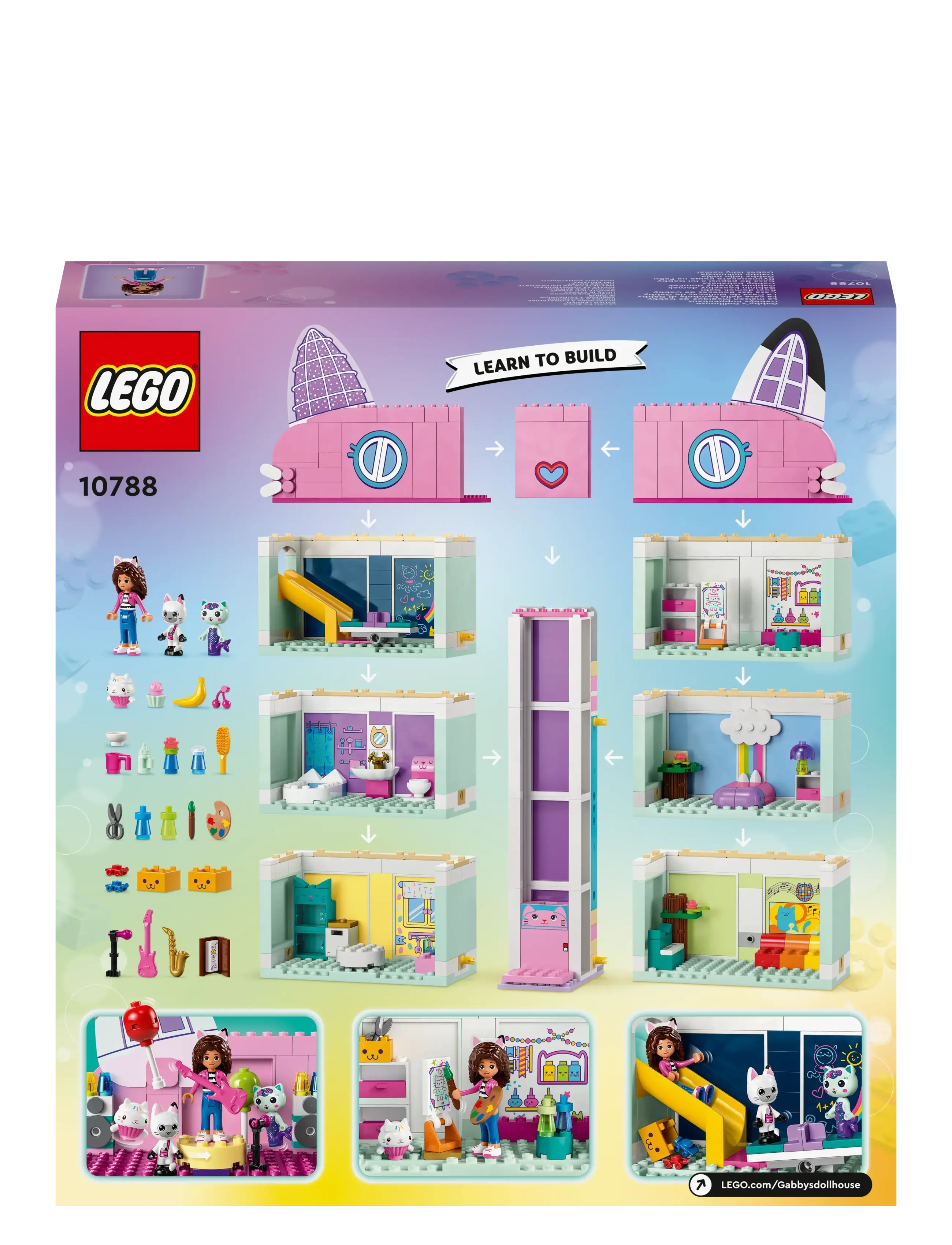LEGO - Gabby’s Dollhouse 10788 Building Toy Set - geburtstagsgeschenke - multi - 4