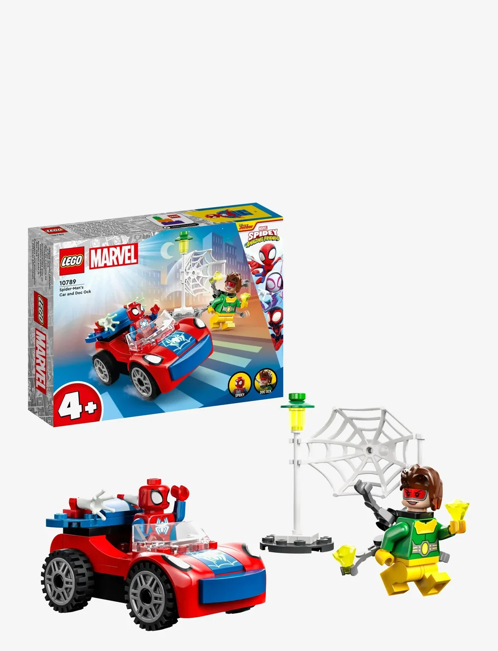LEGO - Marvel Spider-Man's Car and Doc Ock 10789 Building Toy Set - lego super heroes - multicolor - 0