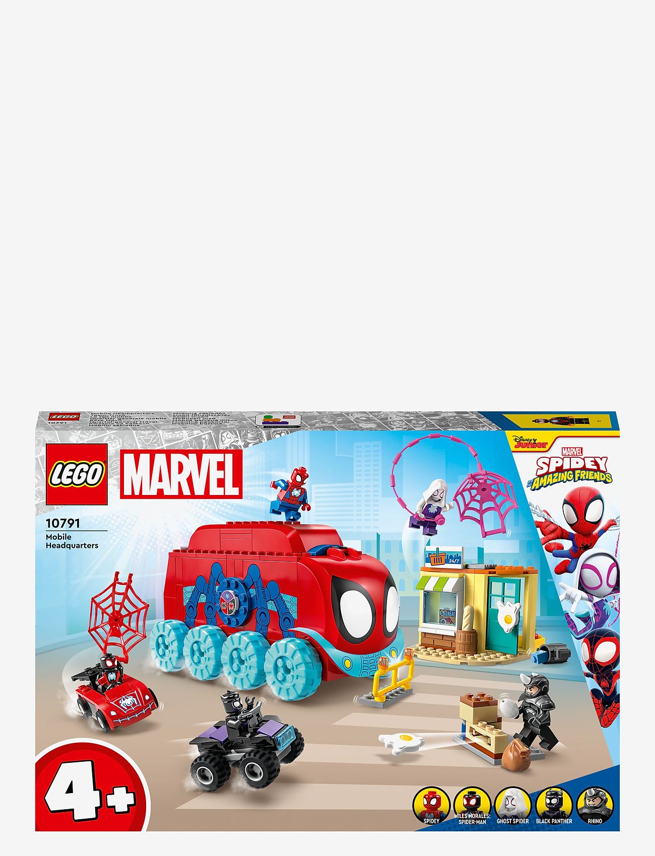 LEGO - Team Spidey's Mobile Headquarters 4+ Set - lego® super heroes - multicolor - 0