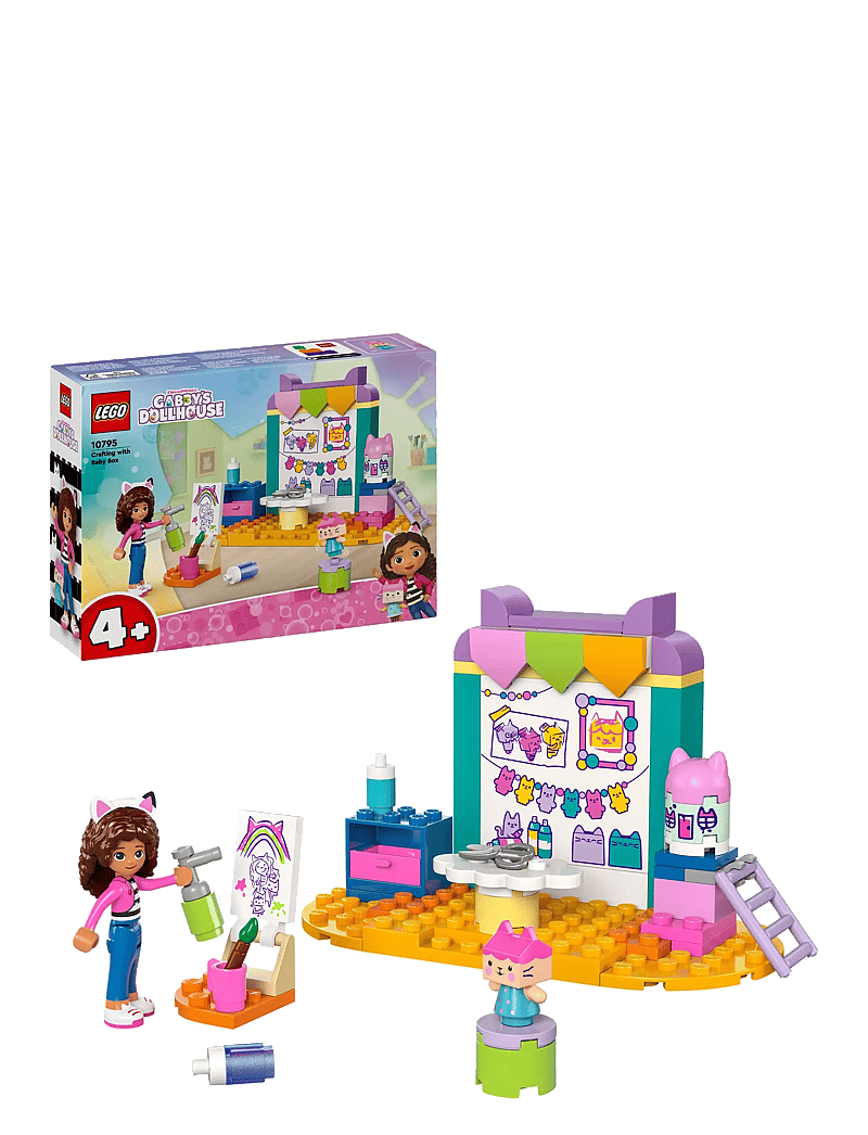 LEGO - Gabby’s Dollhouse Crafting with Baby Box Toy 10795 - multi - 0