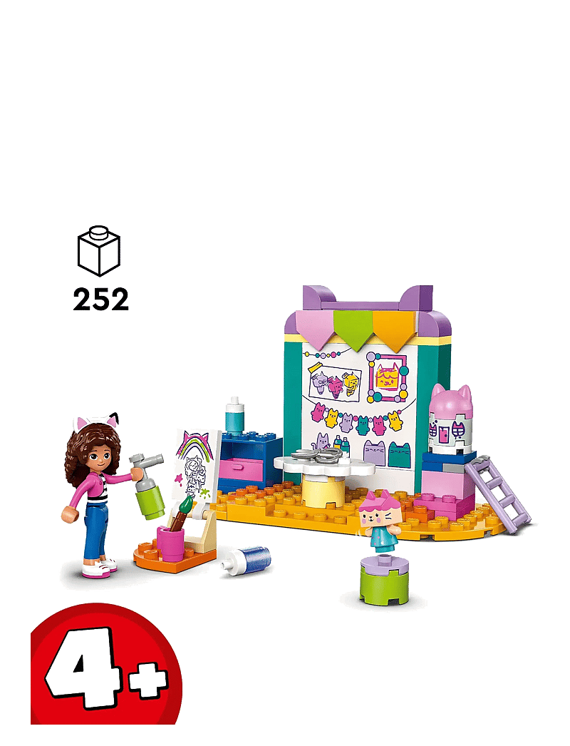 LEGO - Gabby’s Dollhouse Crafting with Baby Box Toy 10795 - multi - 1