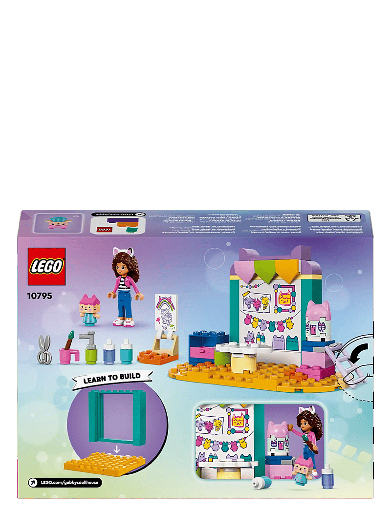 LEGO - Gabby’s Dollhouse Crafting with Baby Box Toy 10795 - multi - 4
