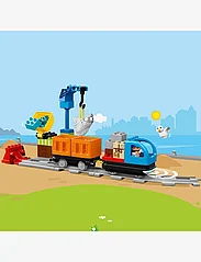 LEGO - Town Cargo Train Set with 5 Action Bricks - lego® duplo® - multicolor - 8