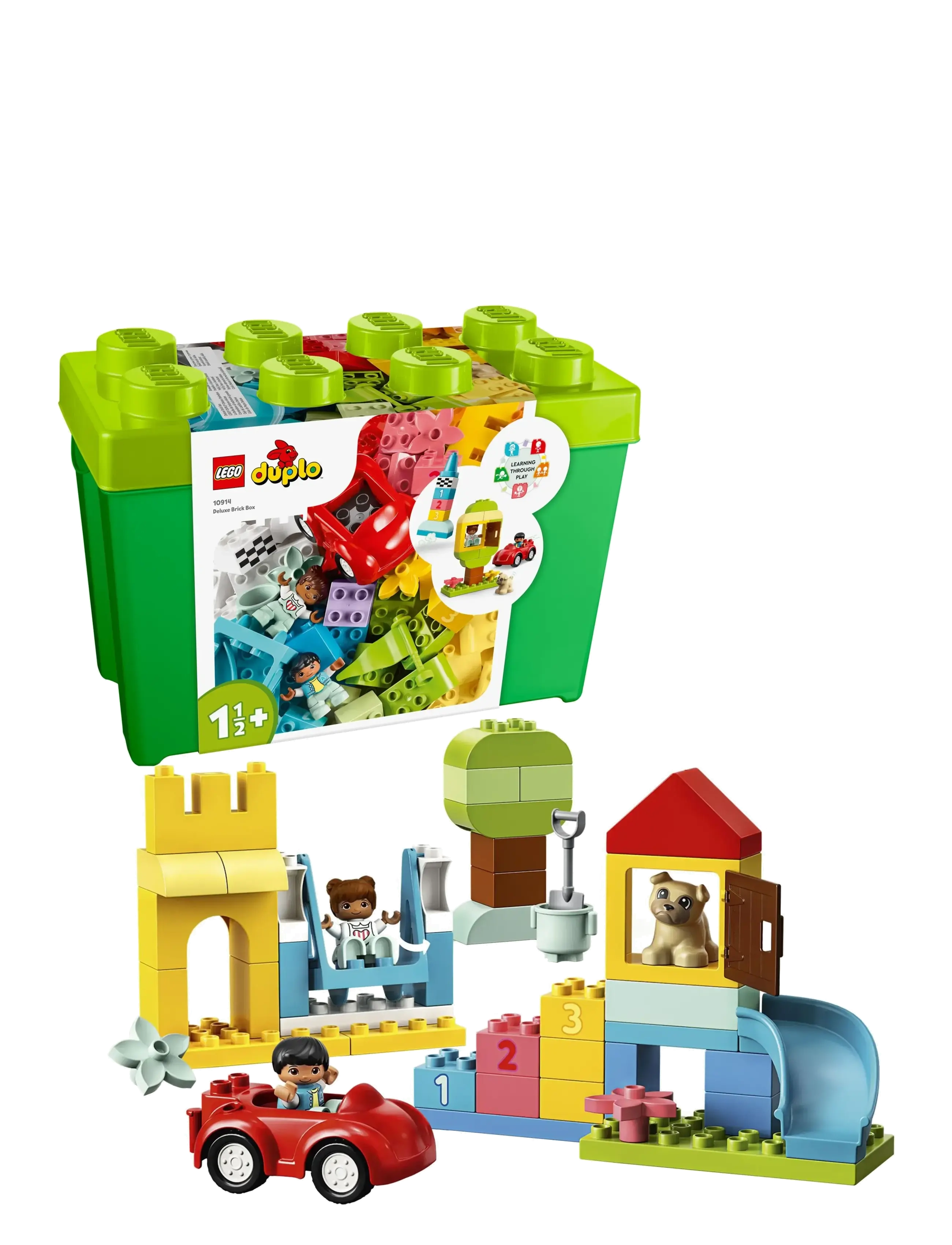 LEGO Luksuskasse Med Klodser 10914, One Size, Lego Spielzeug, Mehrfarbig/gemustert - duplo, Kinder