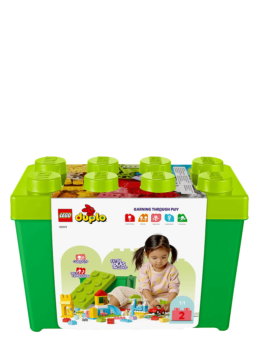 LEGO - Classic Deluxe Brick Box 10914 Building Toy - lego duplo - multicolor - 5