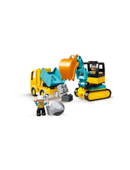 LEGO - Town Truck & Tracked Excavator Toy - lego® duplo® - multicolor - 4