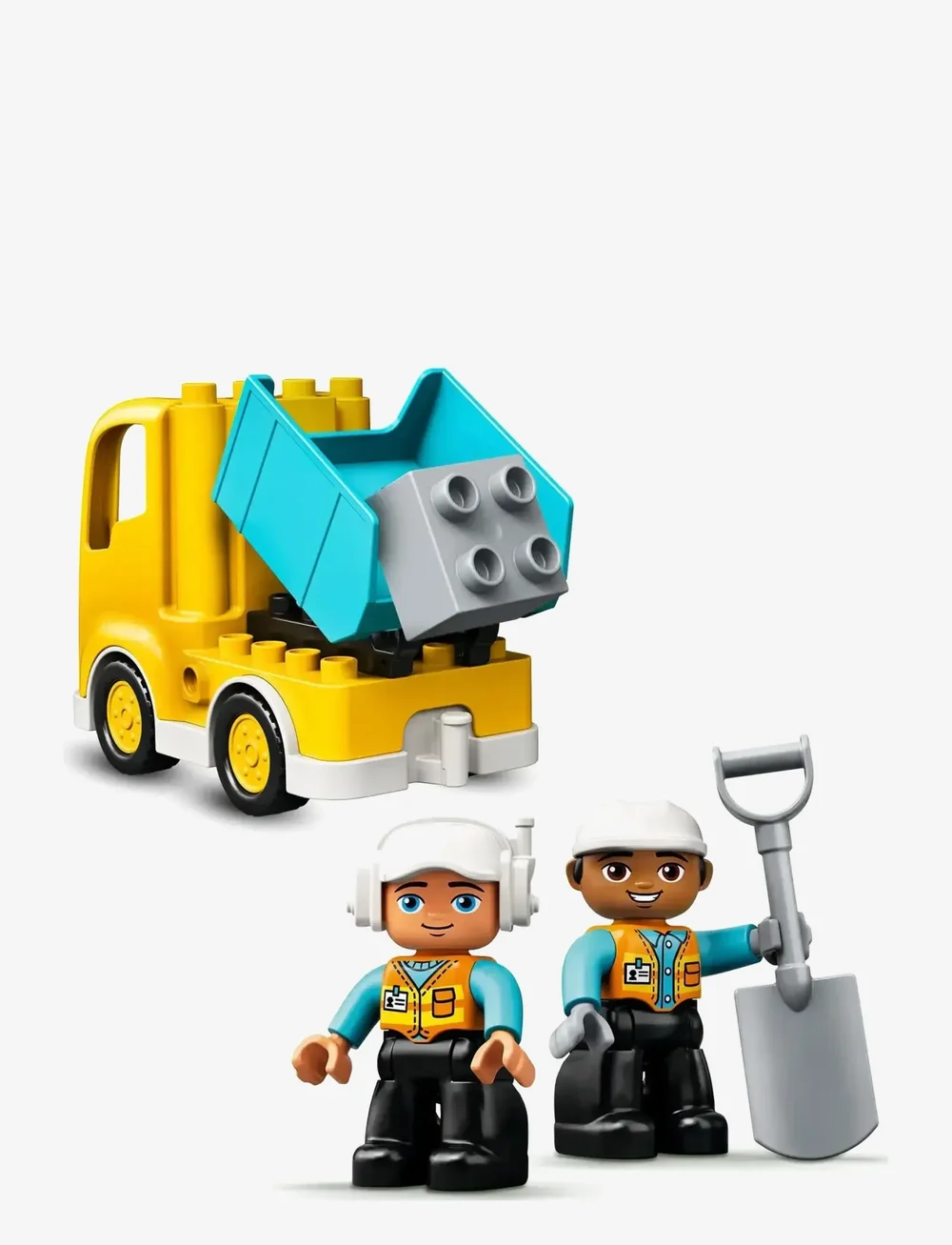 LEGO - Construction Truck & Tracked Excavator 10931 Building Toy - lego duplo - multicolor - 3