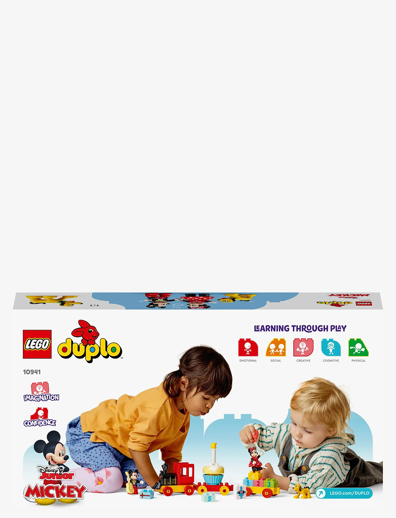 LEGO - Disney Mickey & Minnie Birthday Train 10941 Building Toy - lego duplo - multicolor - 4