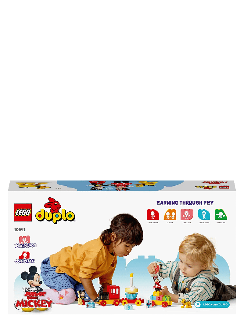 LEGO - Disney Mickey & Minnie Birthday Train 10941 Building Toy - lego duplo - multicolor - 4