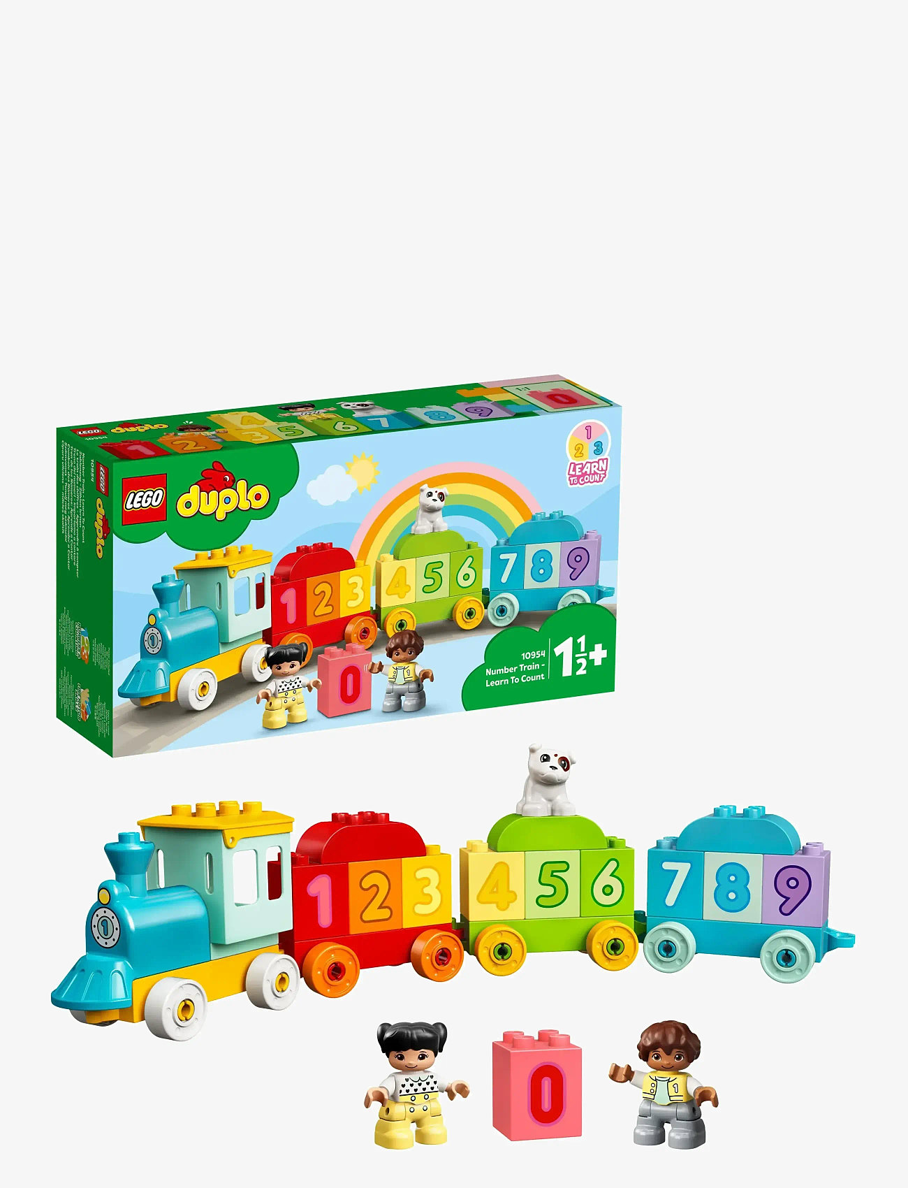 LEGO - Siffertåg – Lär dig räkna 10954 - lego duplo - multicolor - 0