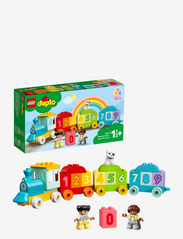 My First Number Train Toy for Toddlers 1 .5 - MULTICOLOR