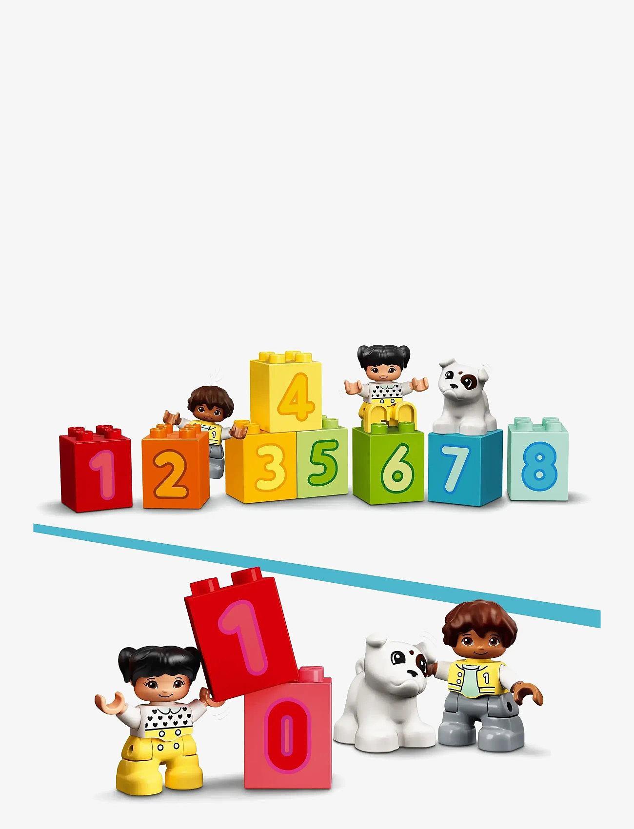 LEGO - Siffertåg – Lär dig räkna 10954 - lego duplo - multicolor - 3
