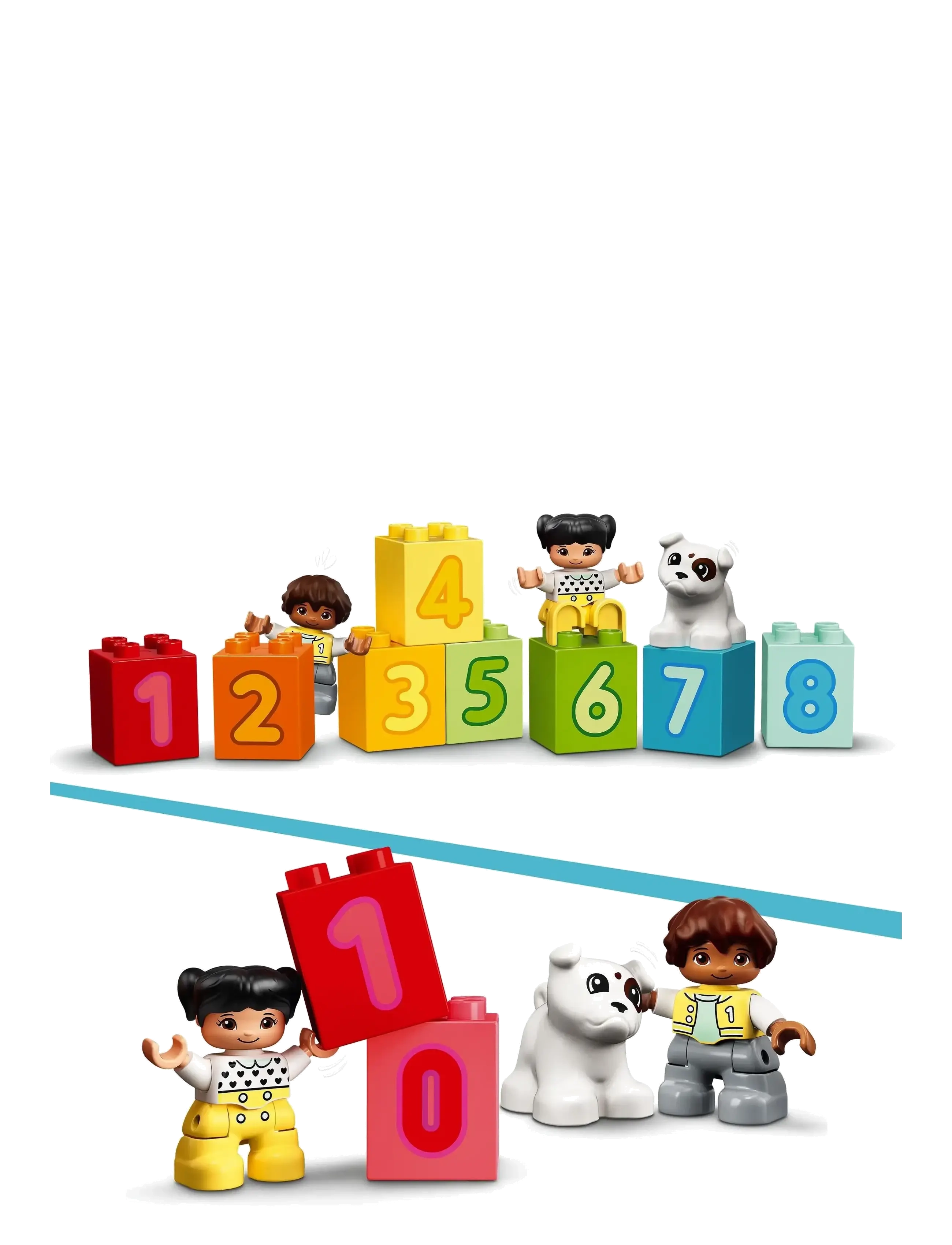 LEGO - My First Number Train - Learn To Count 10954 Building Toy - lego  duplo - multicolor - 3
