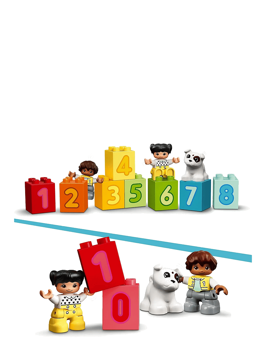 LEGO - My First Number Train - Learn To Count 10954 Building Toy - lego duplo - multicolor - 3