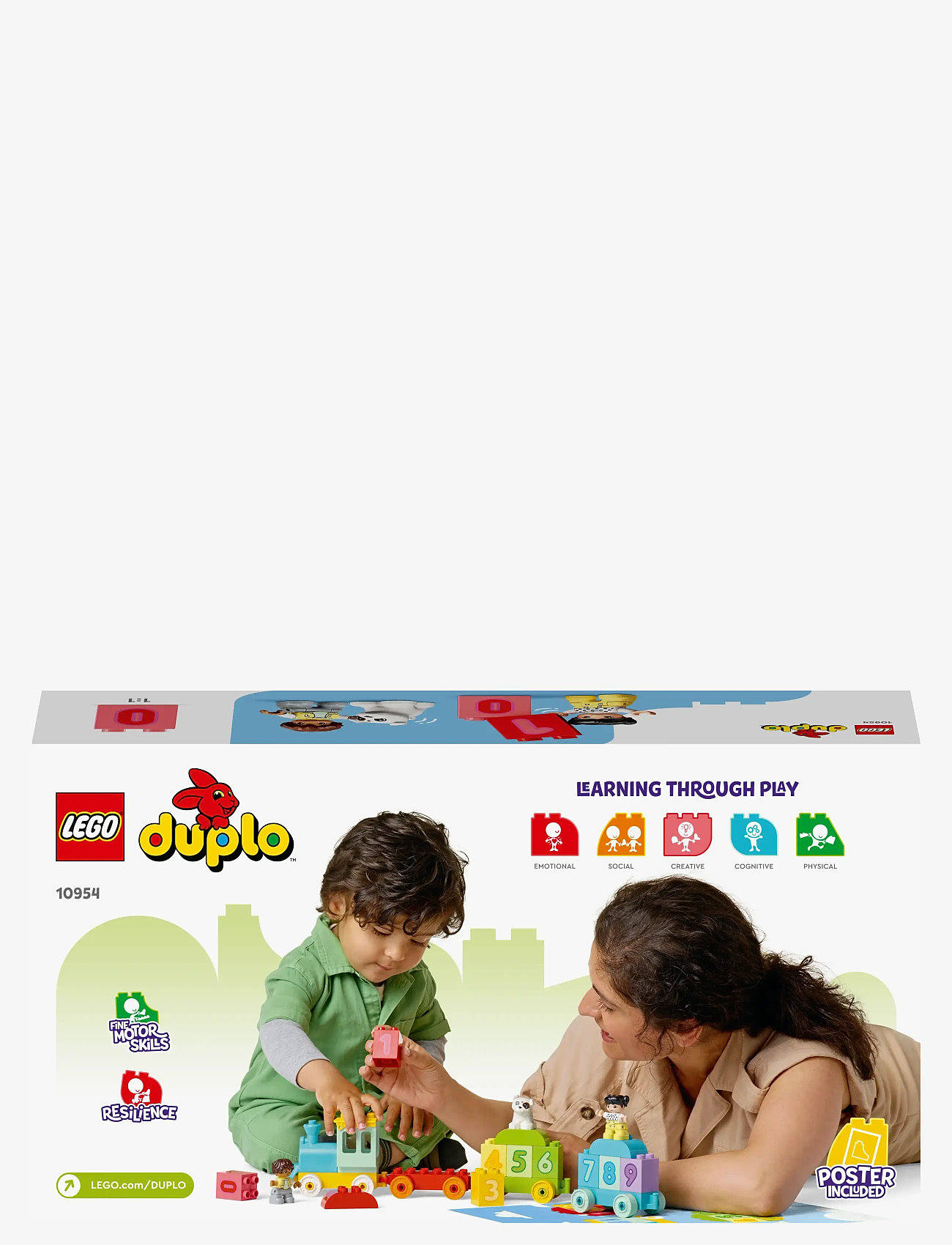 LEGO - Siffertåg – Lär dig räkna 10954 - lego duplo - multicolor - 5