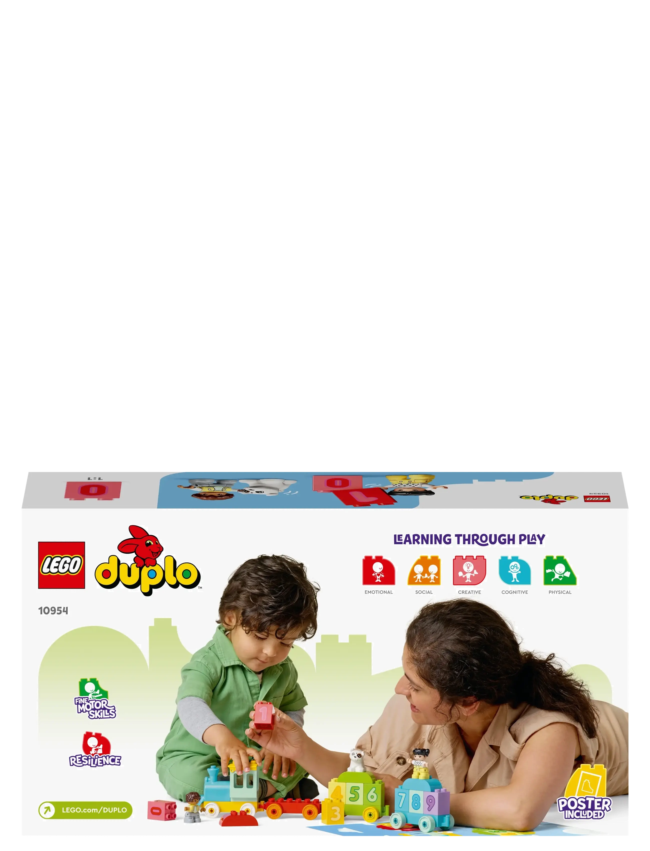 LEGO - My First Number Train - Learn To Count 10954 Building Toy - lego  duplo - multicolor - 5