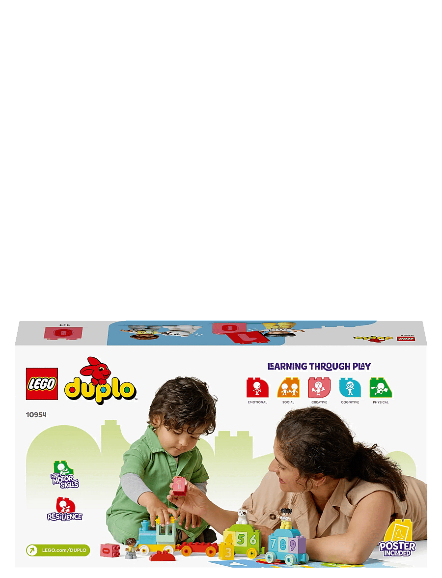 LEGO - My First Number Train - Learn To Count 10954 Building Toy - lego duplo - multicolor - 5