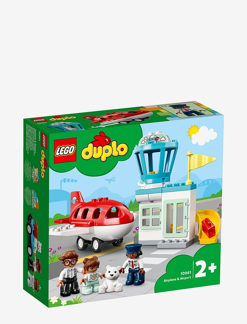 LEGO - Town Aeroplane & Airport 10961 Building Toy - multicolor - 2