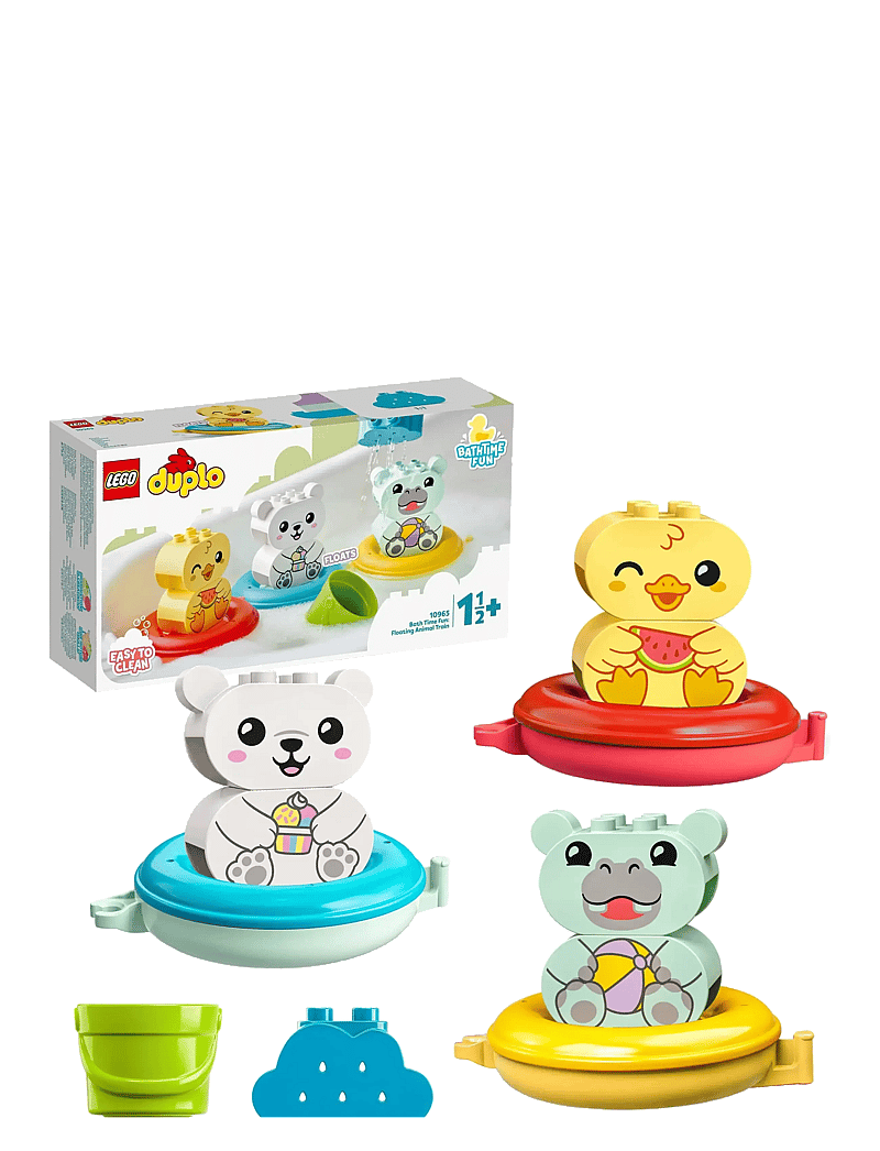 LEGO - My First Bath Time Fun: Floating Animal Train 10965 - lego duplo - multicolor - 0