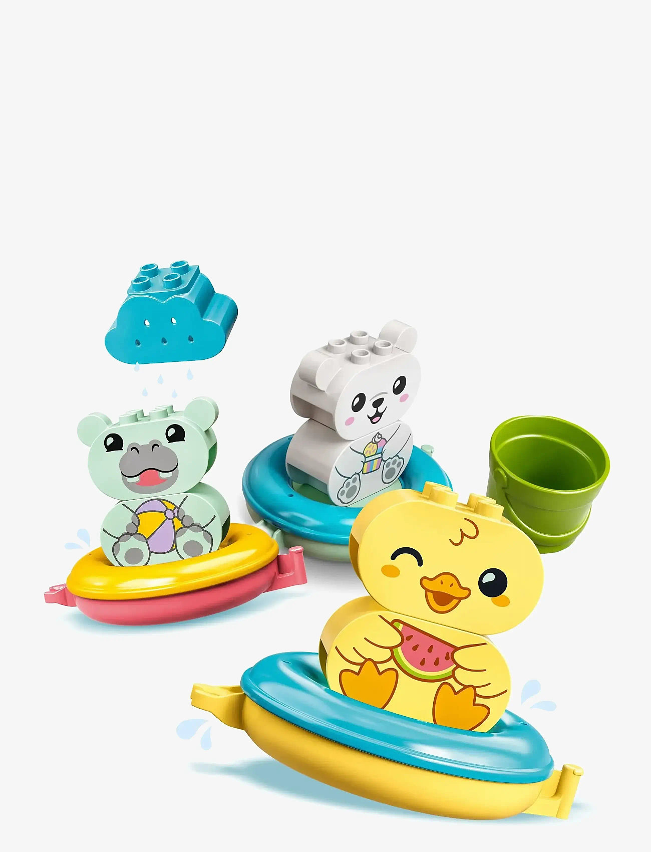 LEGO - My First Bath Time Fun: Floating Animal Train 10965 - lego duplo - multicolor - 1