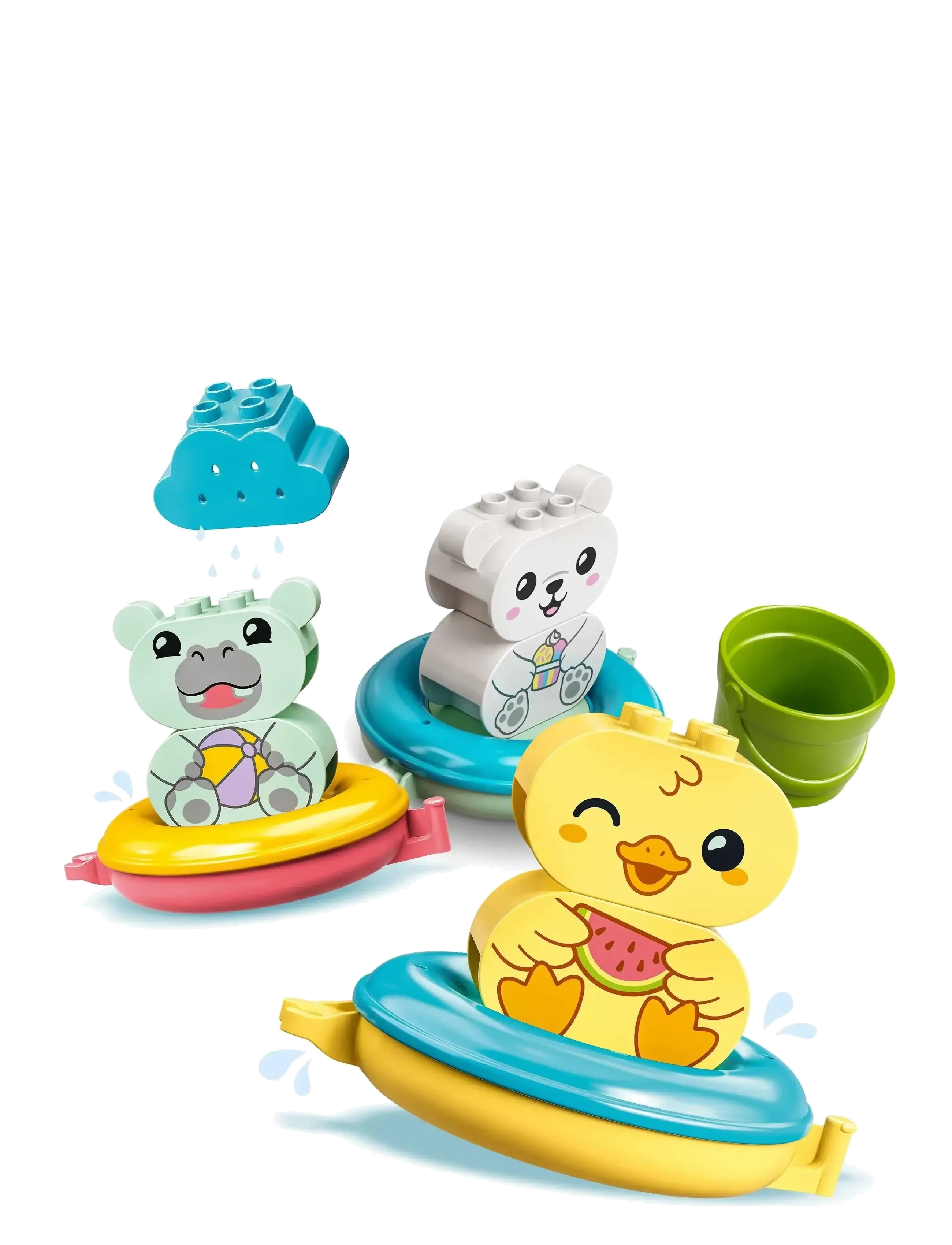LEGO - My First Bath Time Fun: Floating Animal Train 10965 - multicolor - 1