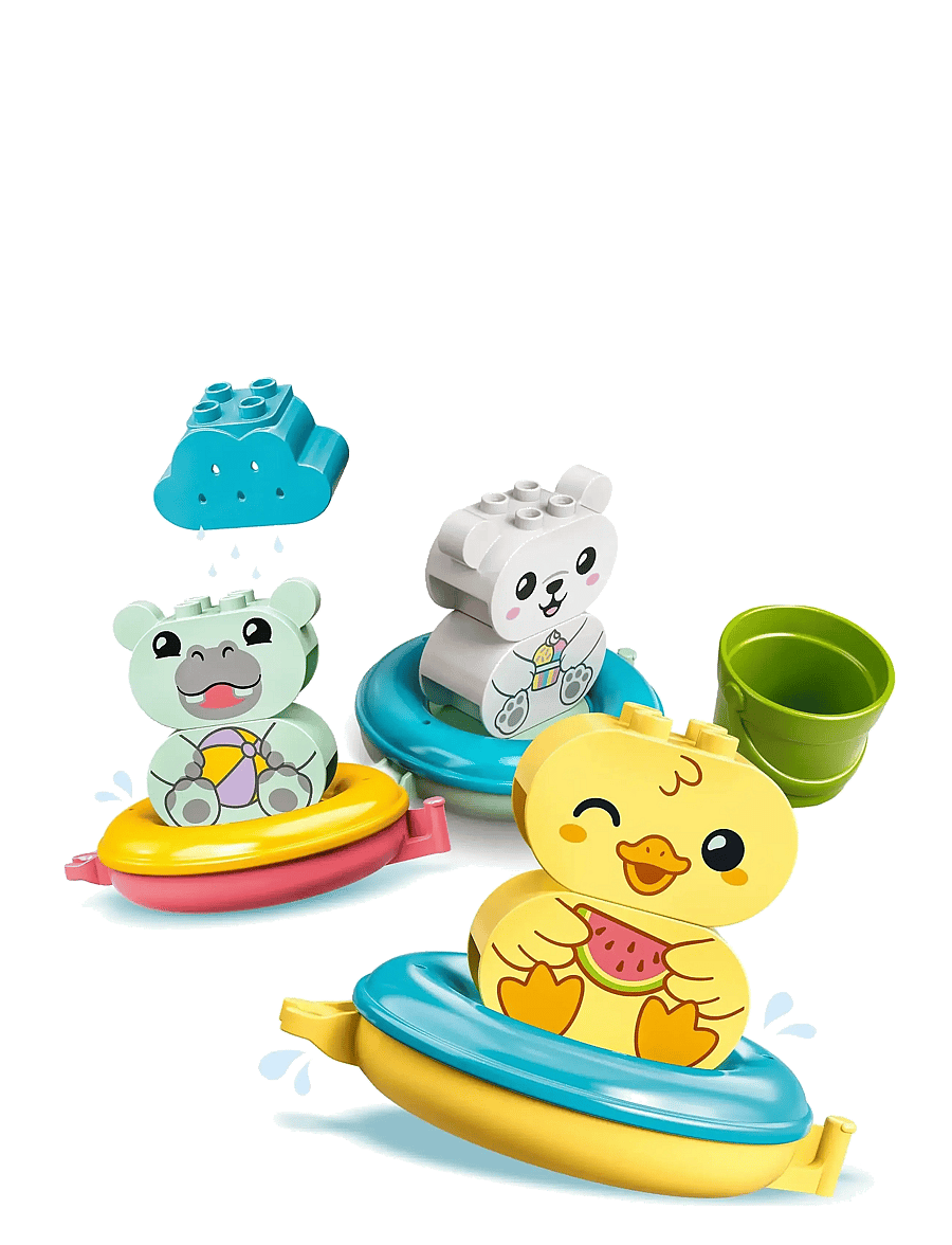 LEGO - My First Bath Time Fun: Floating Animal Train 10965 - multicolor - 1