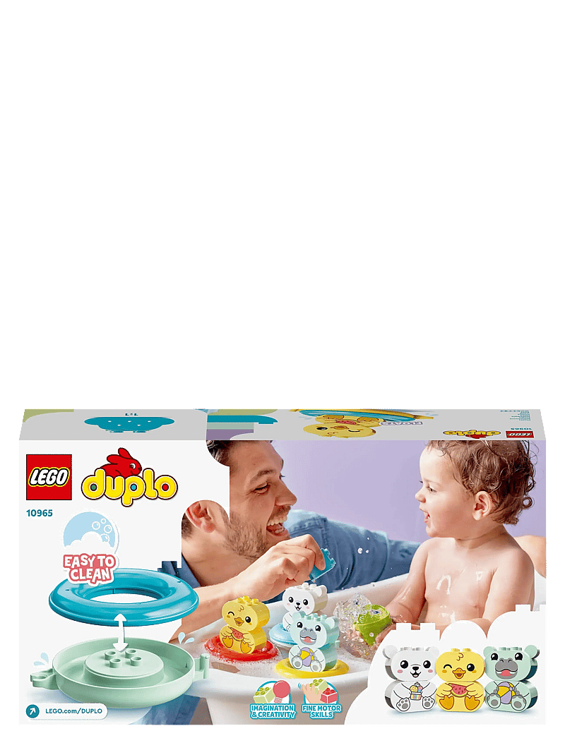 LEGO - My First Bath Time Fun: Floating Animal Train 10965 - lego duplo - multicolor - 4