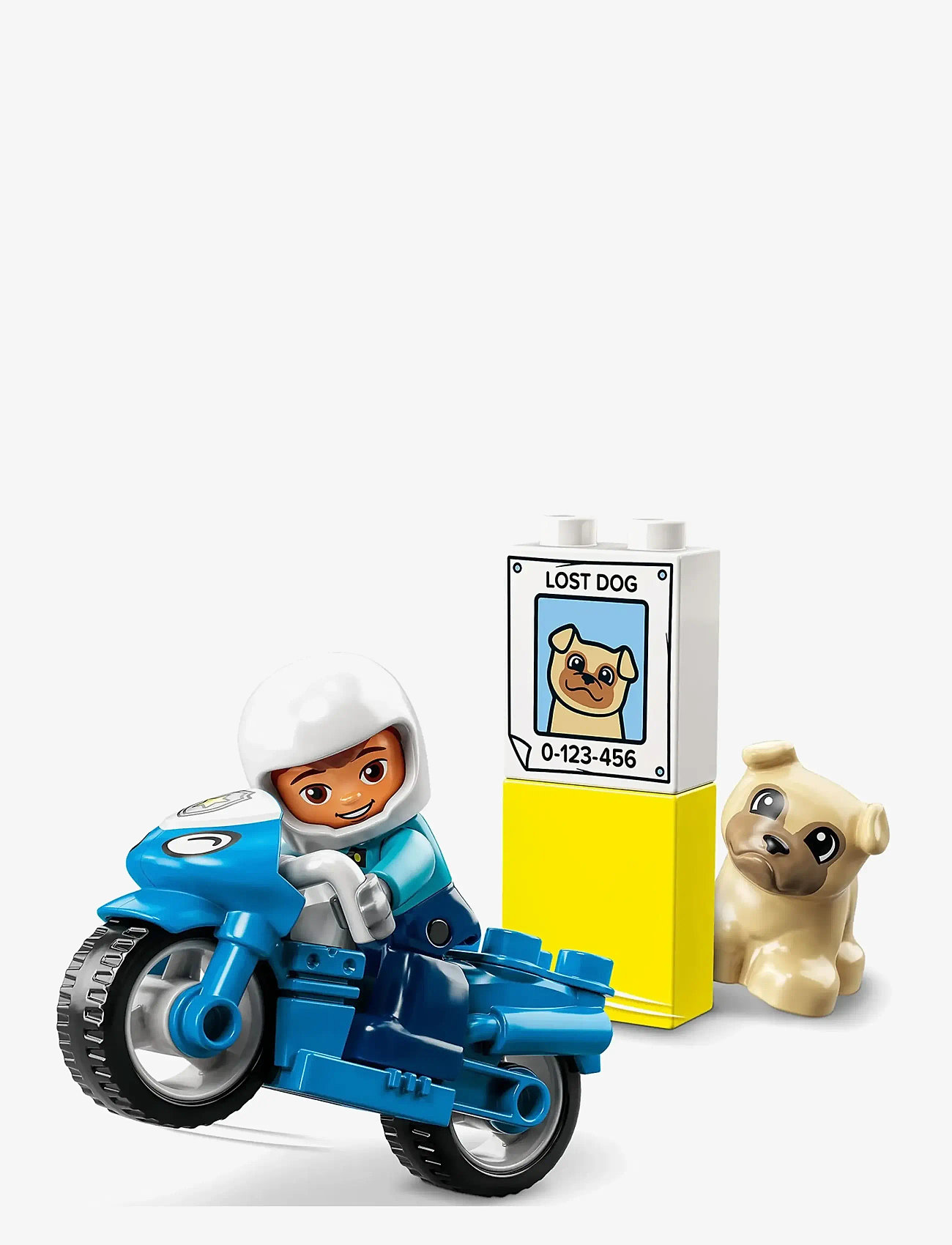 LEGO - Rescue Police Motorcycle 10967 Building Toy - lego duplo - multicolor - 2