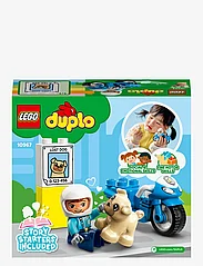 LEGO - Rescue Police Motorcycle Toy for Toddlers - lego® duplo® - multicolor - 7