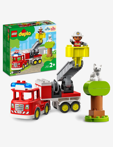 Town Fire Engine Toy for 2 Year Olds, LEGO