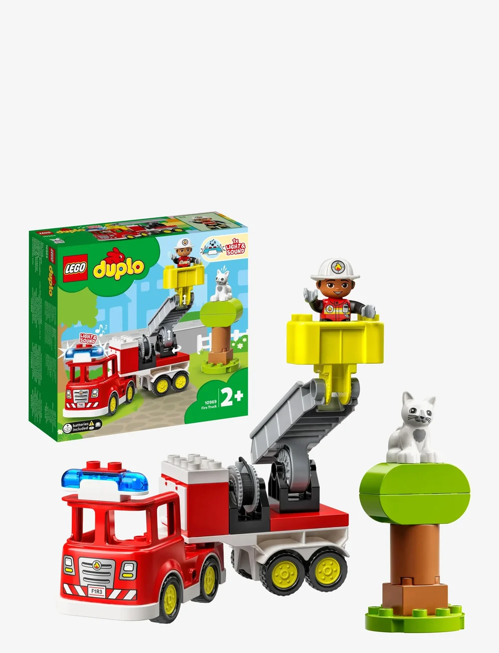 LEGO - Rescue Fire Engine 10969 Building Toy - lego duplo - multicolor - 0