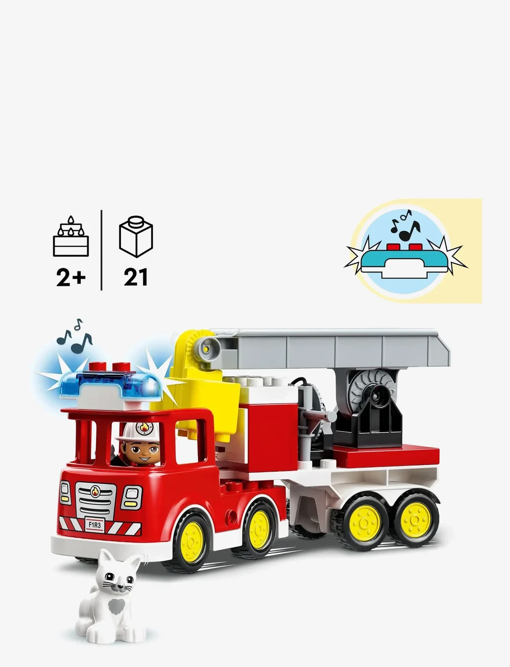 LEGO - Rescue Fire Engine 10969 Building Toy - lego duplo - multicolor - 1