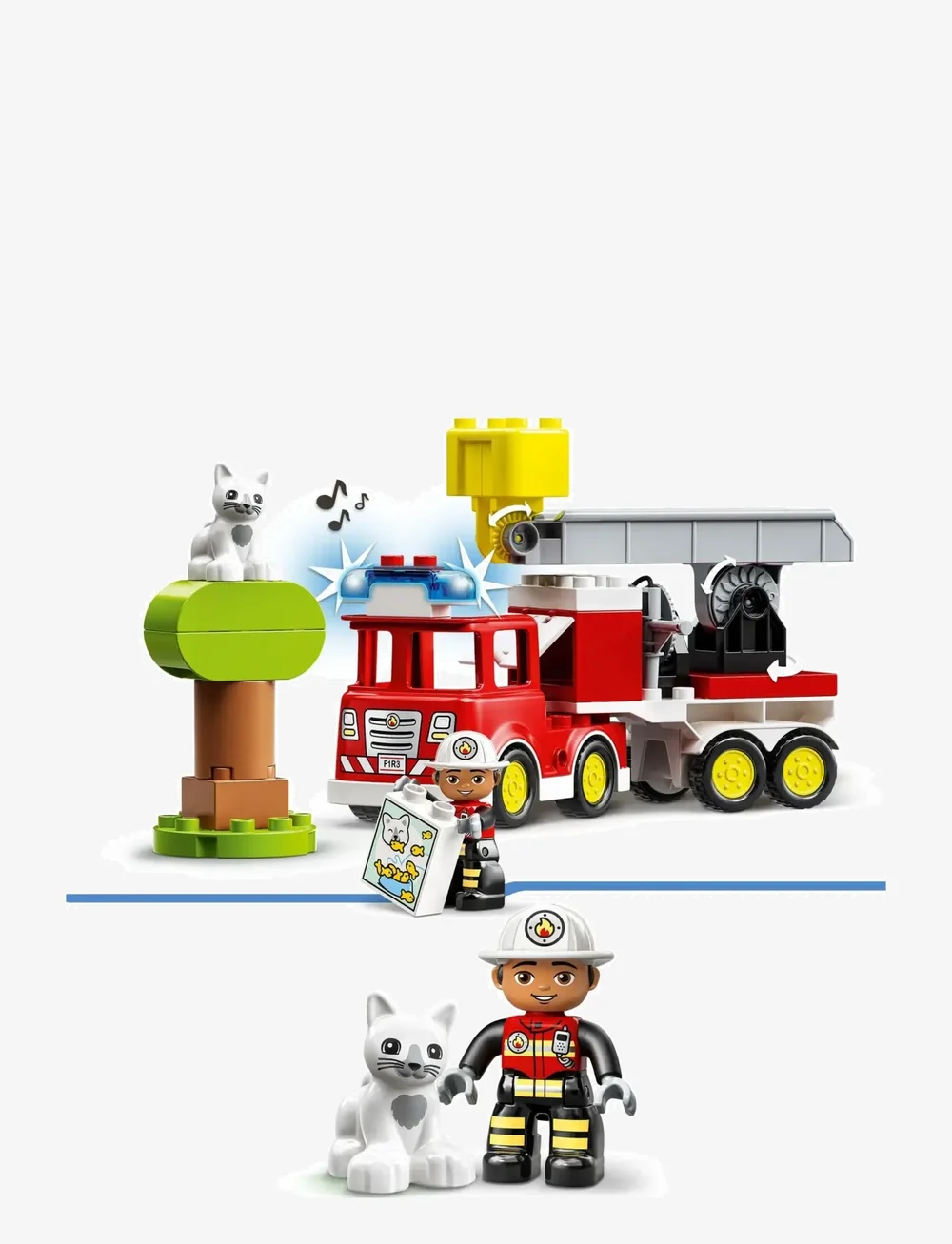 LEGO - Rescue Fire Engine 10969 Building Toy - lego duplo - multicolor - 2