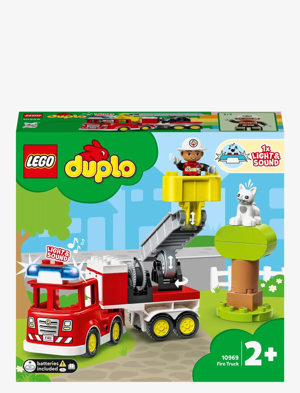LEGO - Rescue Fire Engine 10969 Building Toy - lego duplo - multicolor - 4