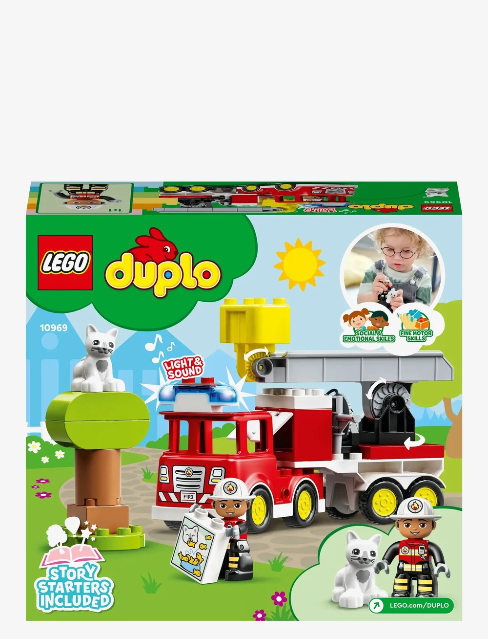LEGO - Rescue Fire Engine 10969 Building Toy - lego duplo - multicolor - 5