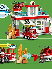 LEGO - Fire Station & Helicopter Toy Playset - lego® duplo® - multicolor - 5