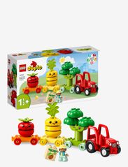 My First Fruit and Vegetable Tractor Toy - MULTICOLOR