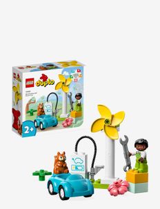 Wind Turbine and Electric Car Toddler Toy, LEGO