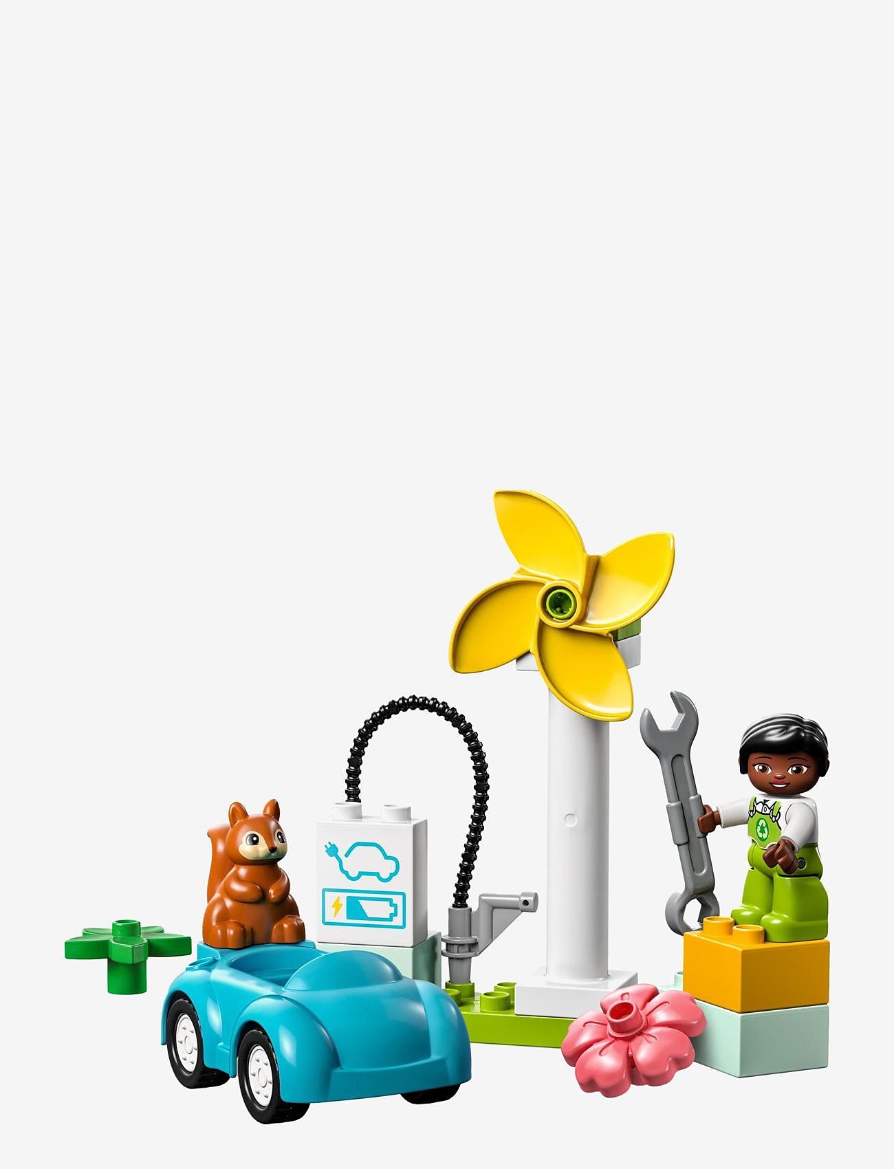 LEGO - Wind Turbine and Electric Car Toddler Toy - lego® duplo® - multicolor - 1