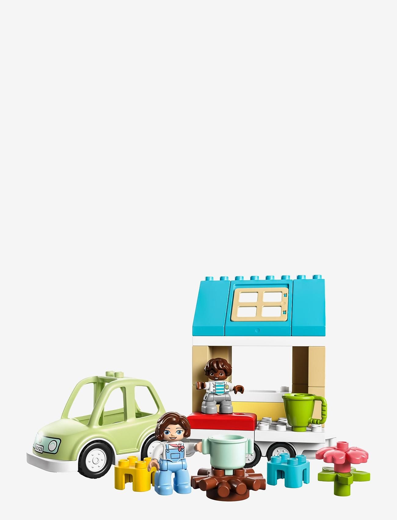LEGO - Town Family House on Wheels Toy with Car - lego® duplo® - multicolor - 1