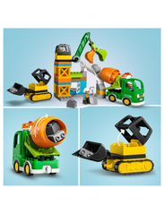 LEGO - Town Construction Site Set with Toy Crane - lego® duplo® - multicolor - 4
