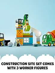 LEGO - Town Construction Site Set with Toy Crane - lego® duplo® - multicolor - 5
