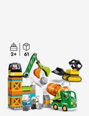 LEGO - Town Construction Site Set with Toy Crane - lego® duplo® - multicolor - 3