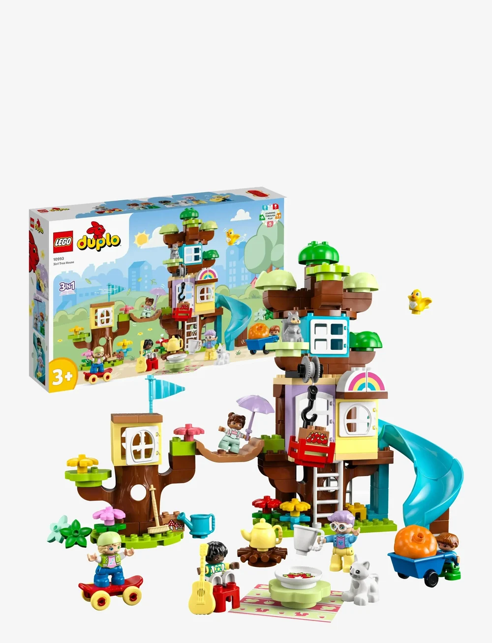 LEGO - 3in1 Tree House 10993 Building Toy Set - lego duplo - multicolor - 0