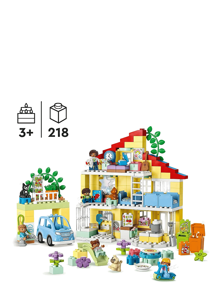 LEGO - Town 3in1 Family House 10994 Building Toy Set - multicolor - 1
