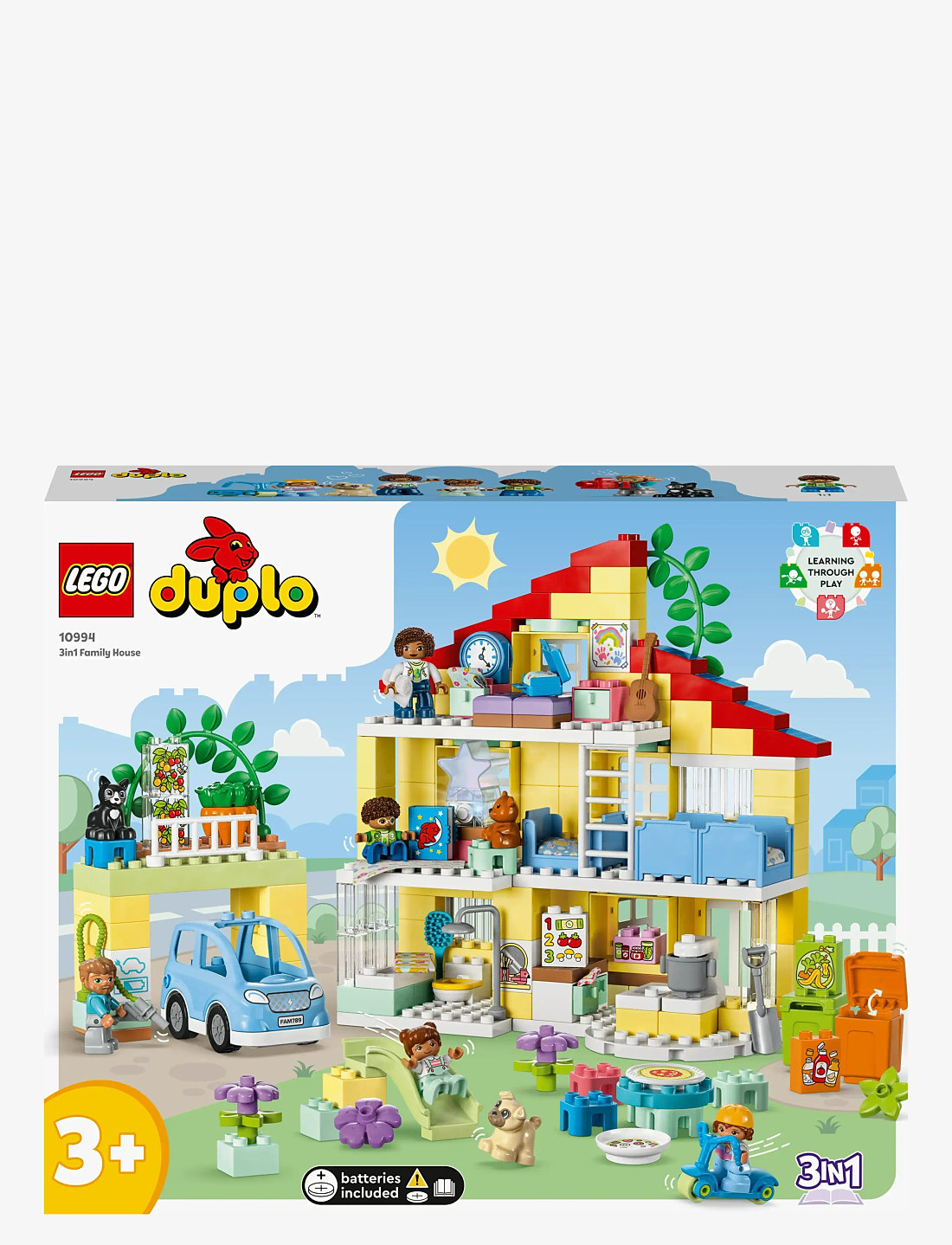 LEGO Town 3in1 Family House 10994 Building Toy Set LEGO DUPLO Boozt