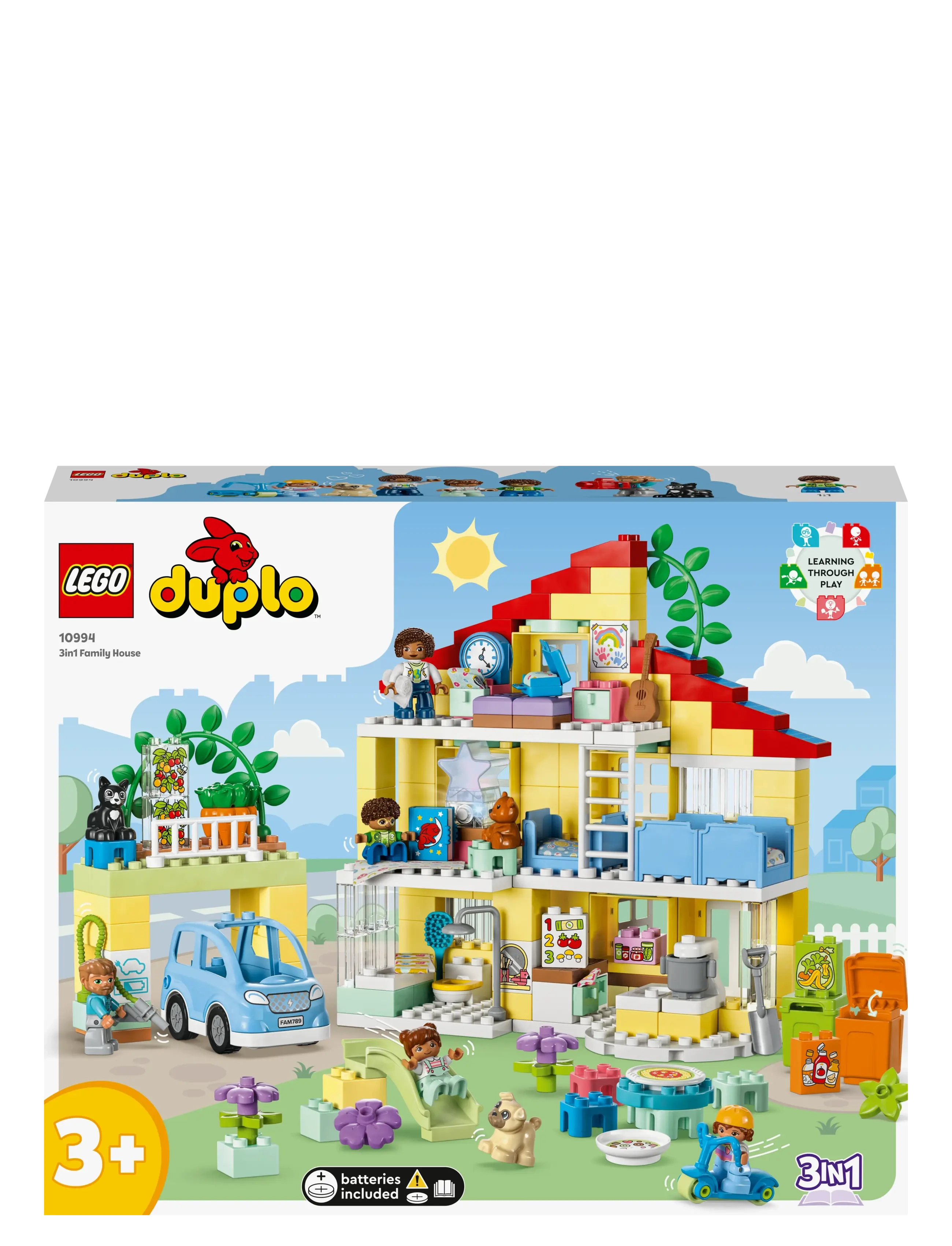 LEGO - Town 3in1 Family House 10994 Building Toy Set - multicolor - 4