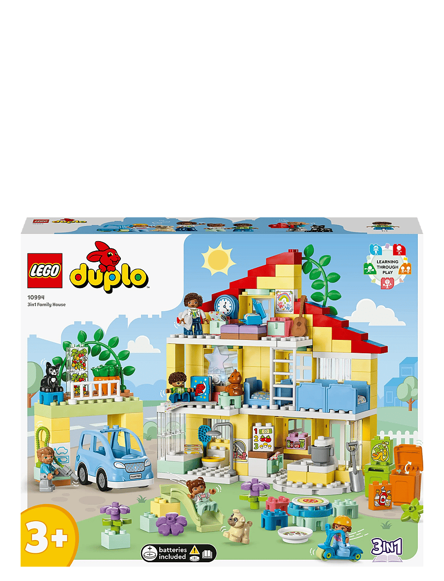 LEGO - Town 3in1 Family House 10994 Building Toy Set - multicolor - 4