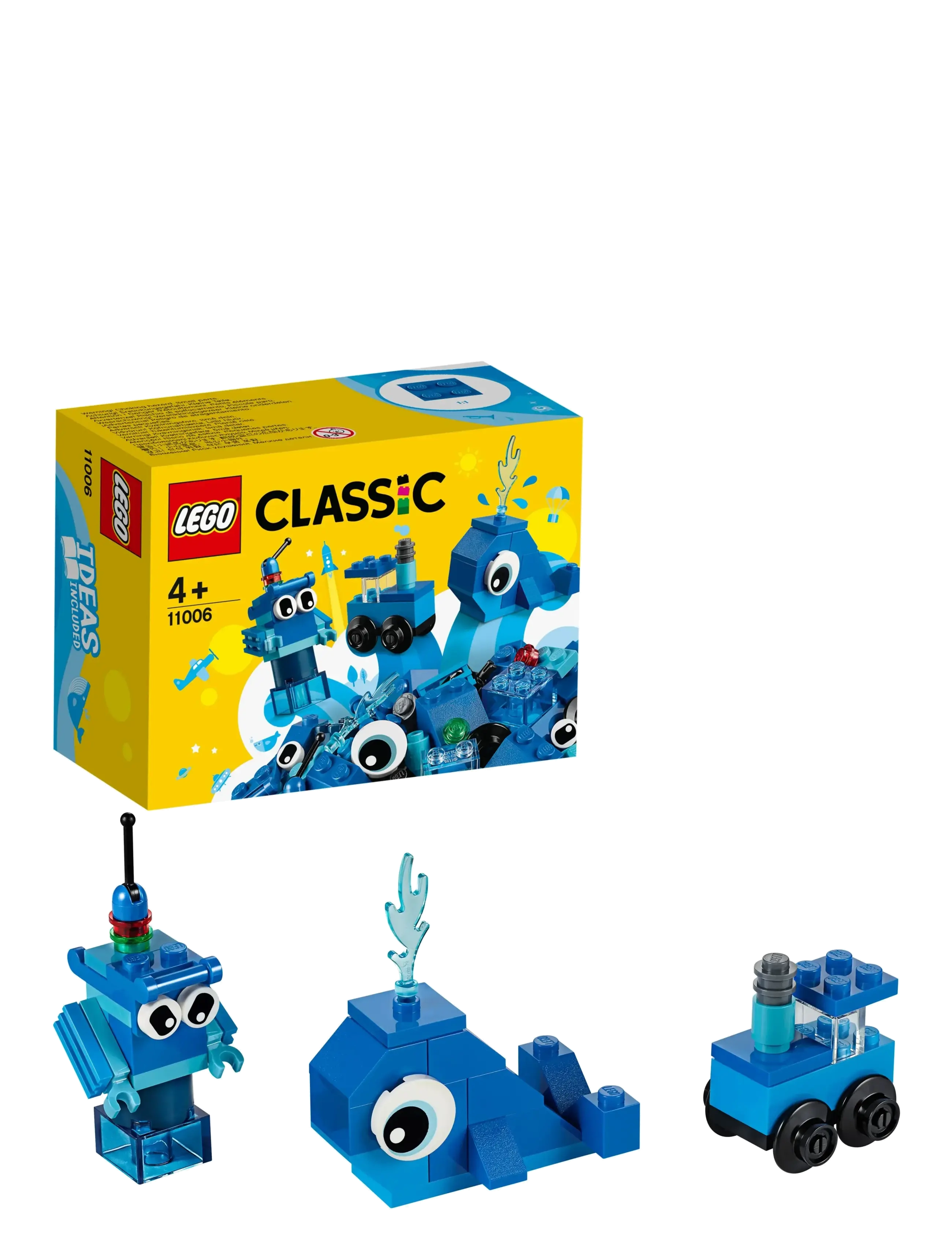 LEGO - Classic Creative Blue Bricks 11006 Kids’ Building Kit Starter Set - multicolor - 0