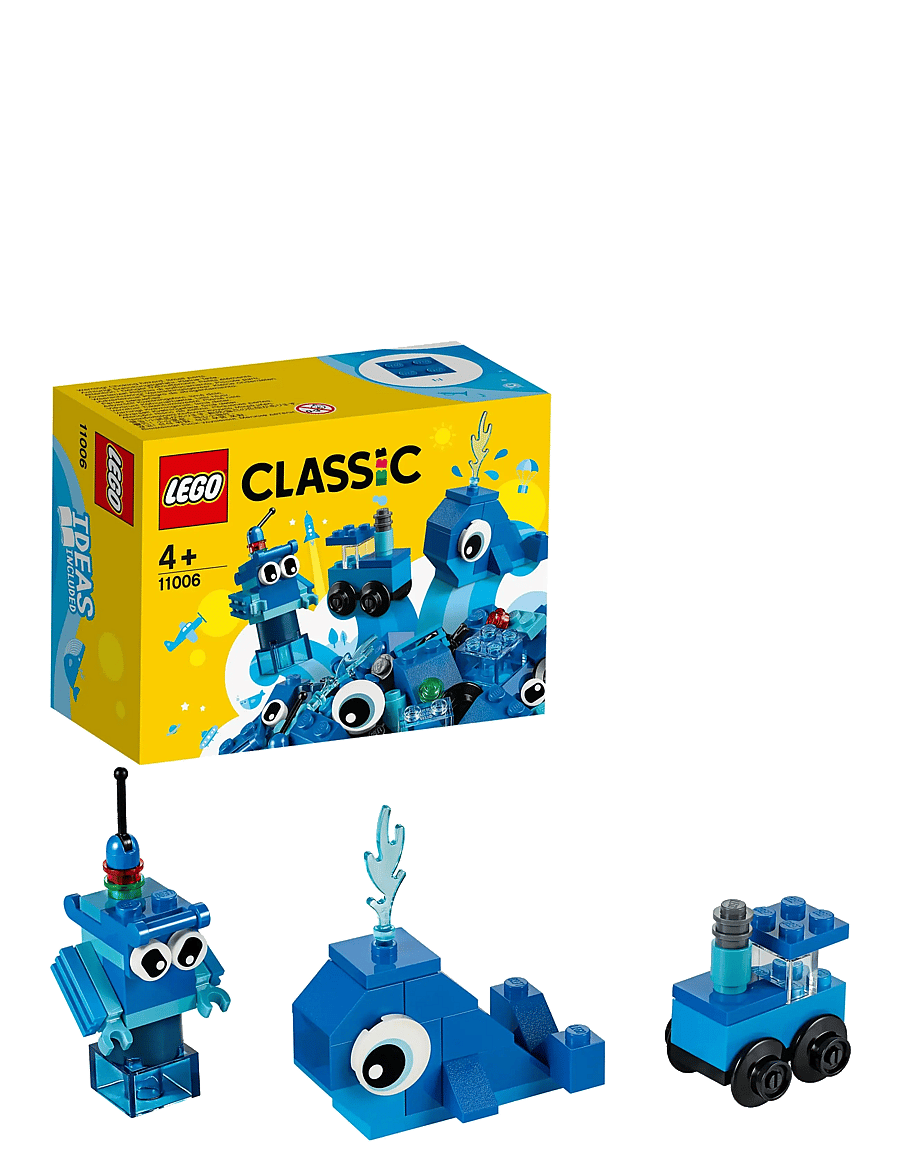 LEGO - Classic Creative Blue Bricks 11006 Kids’ Building Kit Starter Set - multicolor - 0